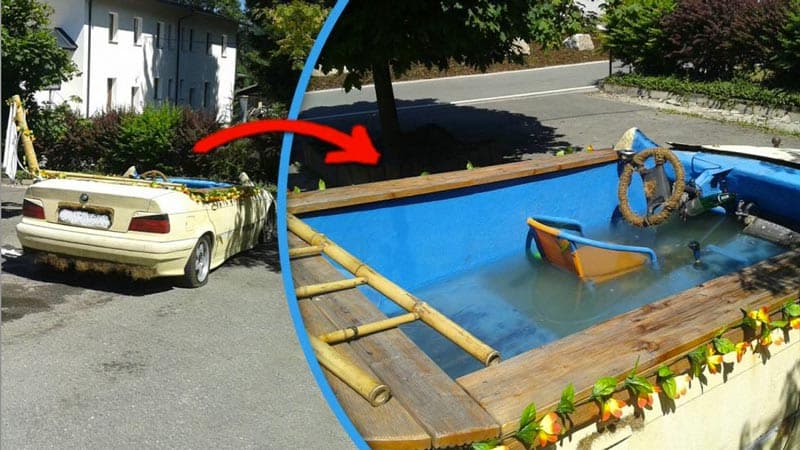 hot tub - car pool combo